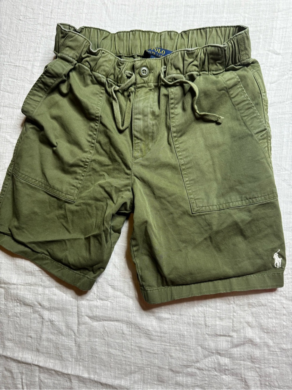 Polo Ralph Lauren Green Drawstring Shorts